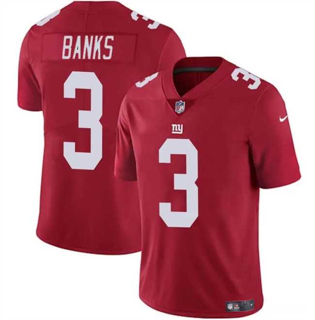 Men & Women & Youth New York Giants #3 Deonte Banks Red 2023 F.U.S.E. Vapor Untouchable Limited Football Stitched Jersey,We sell and wholesale Men & Women & Youth New York Giants #3 Deonte Banks Red 2023 F.U.S.E. Vapor Untouchable Limited Football Stitched Jersey on line form chian!